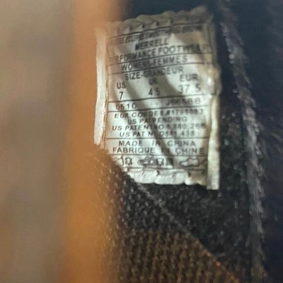 Merrell Encore Eclipse Brown Leather Clog Loafer 7 Comfort Ortholite Work Nurse‎ - Picture 9 of 9